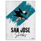 Holland Bar Stool Co San Jose Sharks 15 in. x 20 in. Canvas Wall Art LCnvs - alternate 2